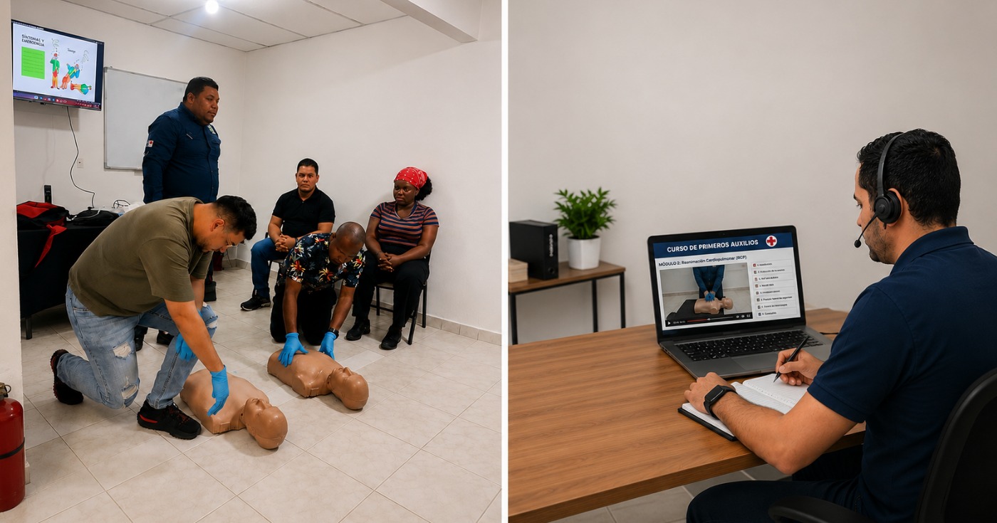 Curso de Primeros Auxilios Presencial y Virtual con Certificación en Panamá