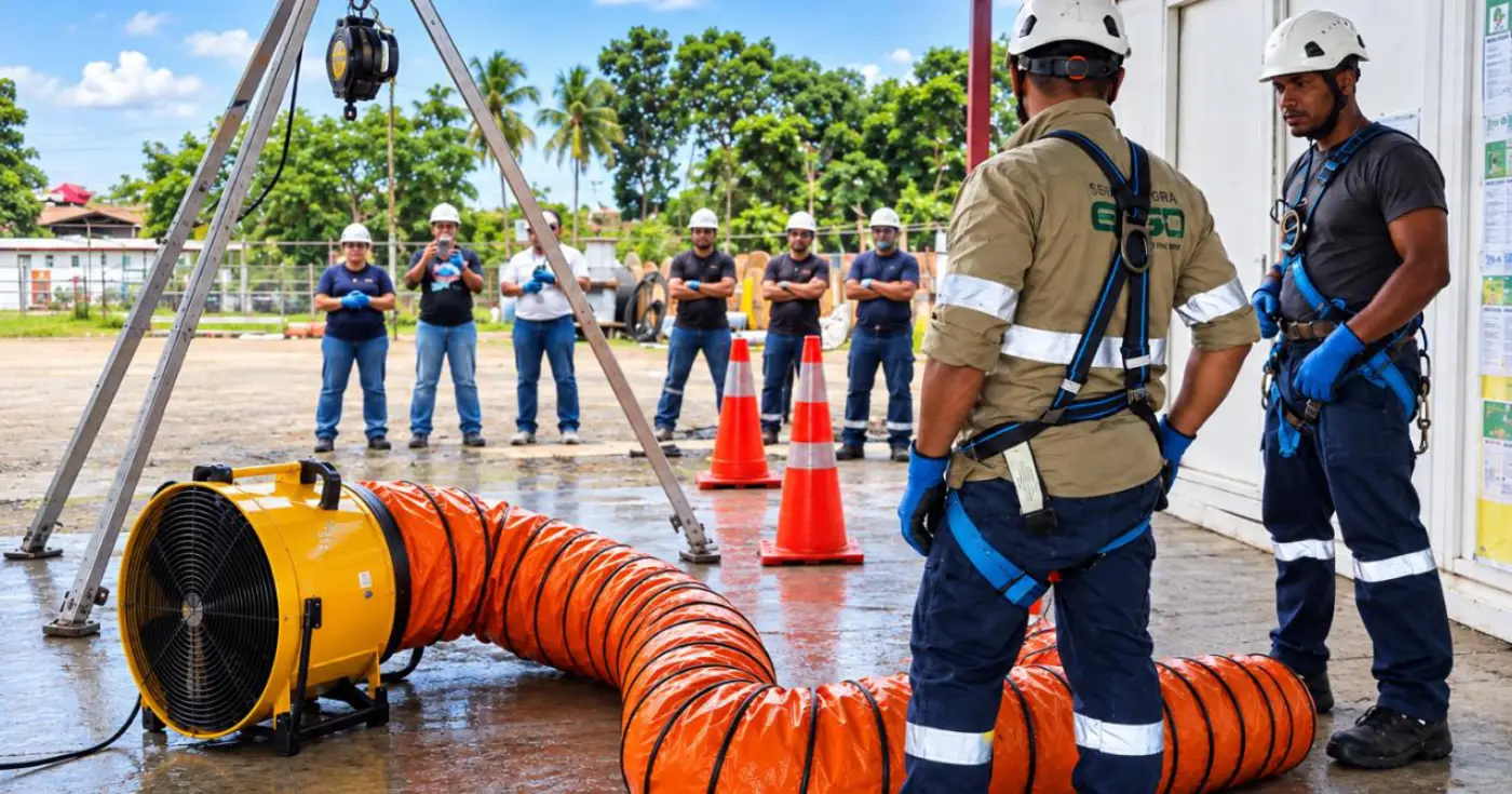 Qué Ventilador Usar en Espacios Confinados