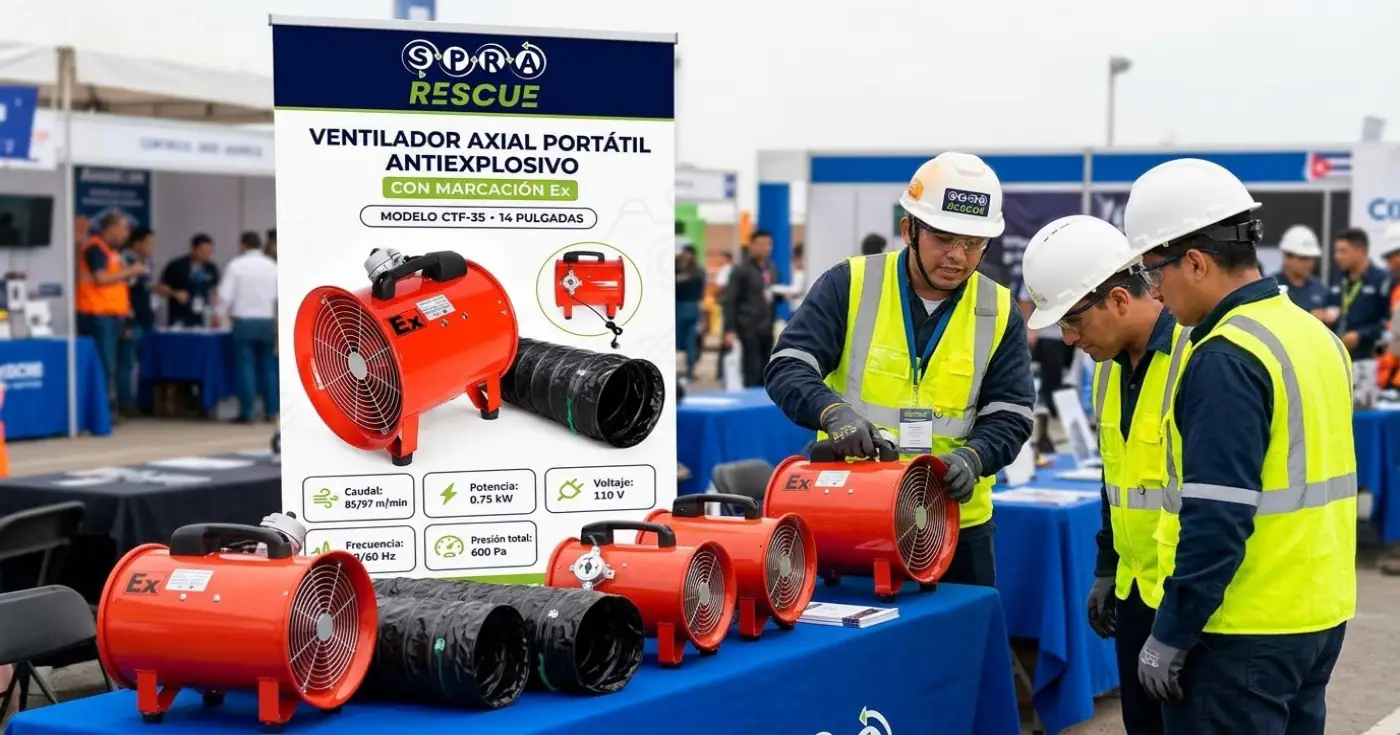 Venta de Ventilador Industrial Portátil en Panamá